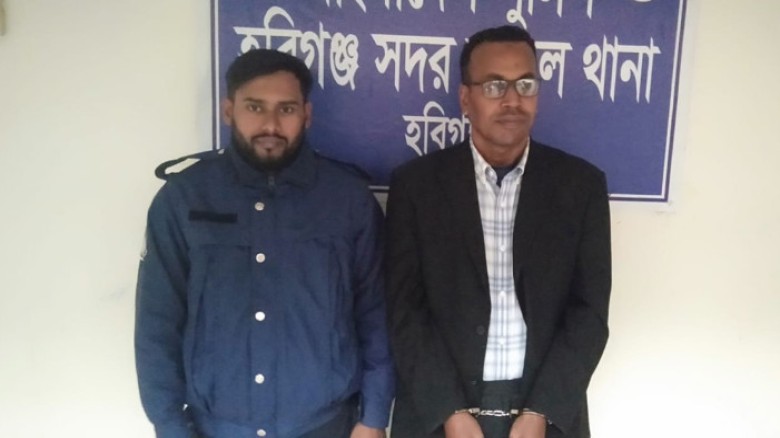হবিগঞ্জে ১০৯ বস্তা ভারতীয় চিনি জব্দ, আটক ১...