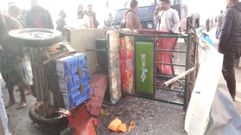 মাধবপুরে গাড়ির ধাক্কায় তিন নারী নিহত...