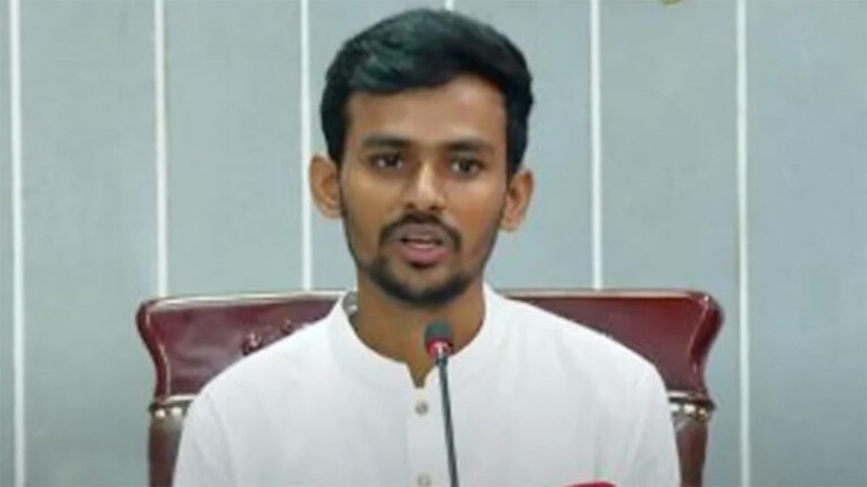 উপদেষ্টা আসিফ মাহমুদ সজিব ভূঁইয়া