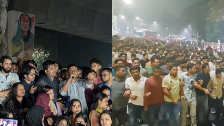 আলাদাভাবে বিক্ষোভ