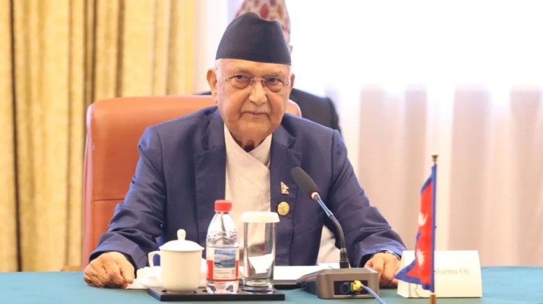 প্রধানমন্ত্রী কেপি শর্মা ওলি