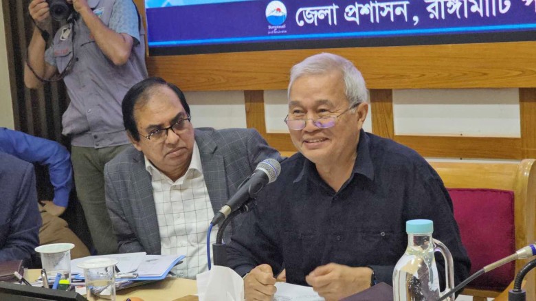 পার্বত্য চট্টগ্রাম বিষয়ক মন্ত্রণালয়ের উপদেষ্টা সুপ্রদীপ চাকমা