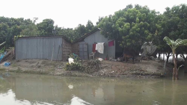 নয় দিন বৃদ্ধির পর পানি কমছে পদ্মায়...