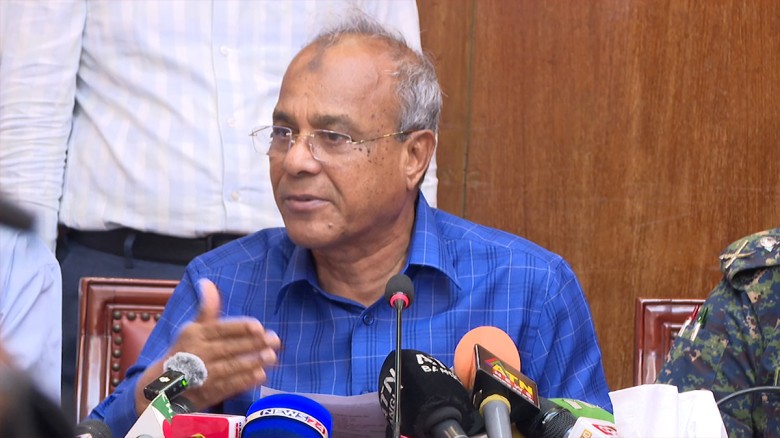 স্বরাষ্ট্র উপদেষ্টা লেফটেন্যান্ট জেনারেল (অব.) মো. জাহাঙ্গীর আলম চৌধুরী