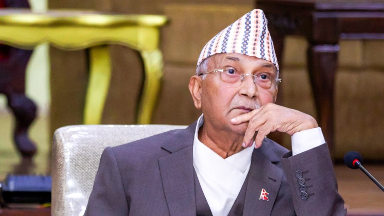 প্রধানমন্ত্রী কে পি শর্মা অলি