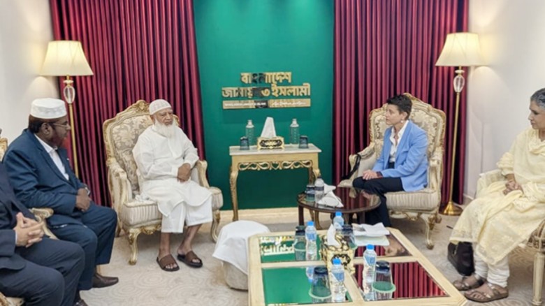 জামায়াত আমিরের সঙ্গে জাতিসংঘের আবাসিক সমন্বয়কারী...