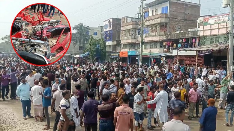 মেহেরপুরে মনোনয়ন ঘিরে দু’পক্ষের সংঘর্ষ, বিএনপি কার্যালয়ে ভাঙচুর