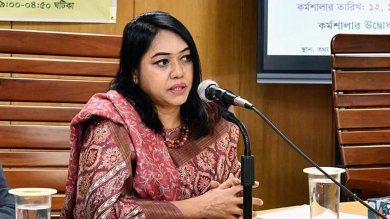তথ্য মন্ত্রণালয়ের সচিব মাহবুবা ফারজানা