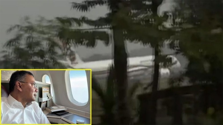 বিএনপির ভারপ্রাপ্ত চেয়ারম্যান তারেক রহমানকে বহনকারী বিমান সিলেটের ওসমানী আন্তর্জাতিক বিমানবন্দরে অবতরণ করেছে।