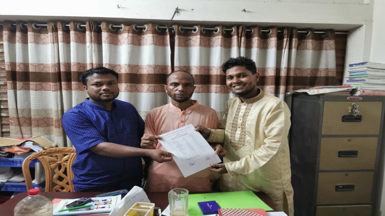 শায়েস্তাগঞ্জ পৌর জাসাসে নতুন নেতৃত্ব, আহ্বায়ক হাফি...